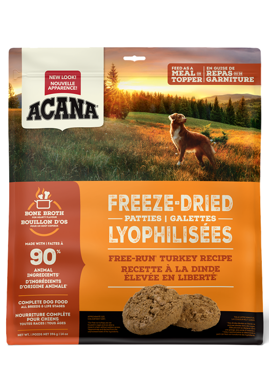 Freeze-Dried Patties, Free-Run Turkey Recipe